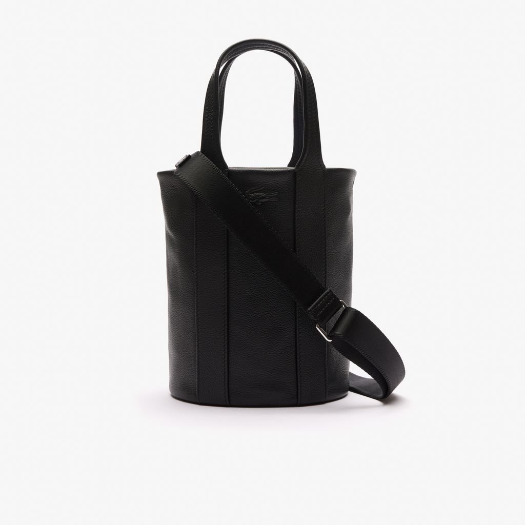 Túi Bucket Lacoste Nữ City Court Chất Liệu Da Grain