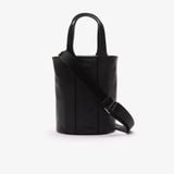 Túi Bucket Lacoste Nữ City Court Chất Liệu Da Grain