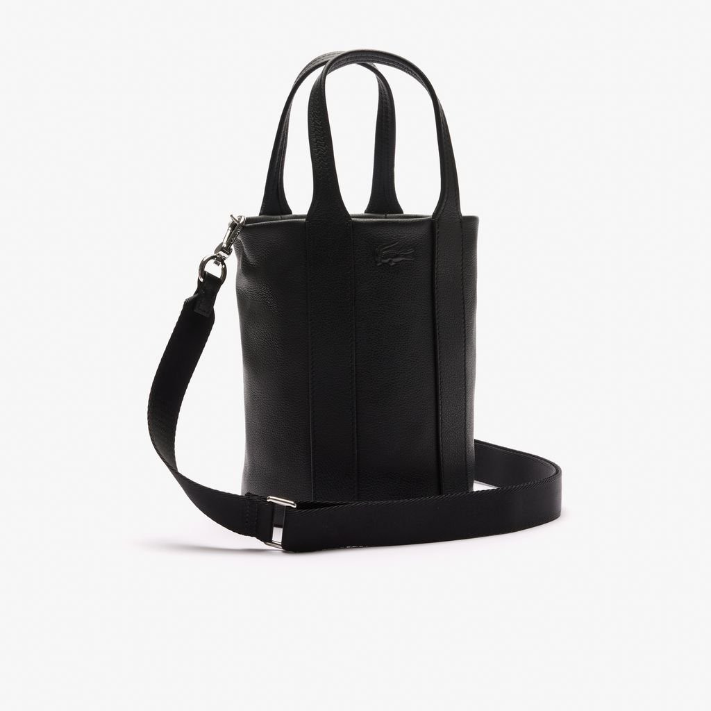 Túi Bucket Lacoste Nữ City Court Chất Liệu Da Grain