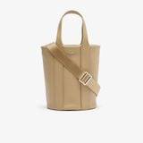 Túi Bucket Lacoste Nữ City Court Chất Liệu Da Grain
