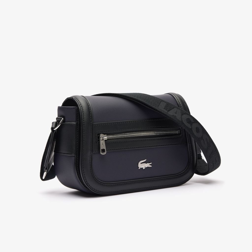 Túi Đeo Chéo Lacoste Nữ Nilly Chất Liệu Petit Piqué Có Nắp Gập