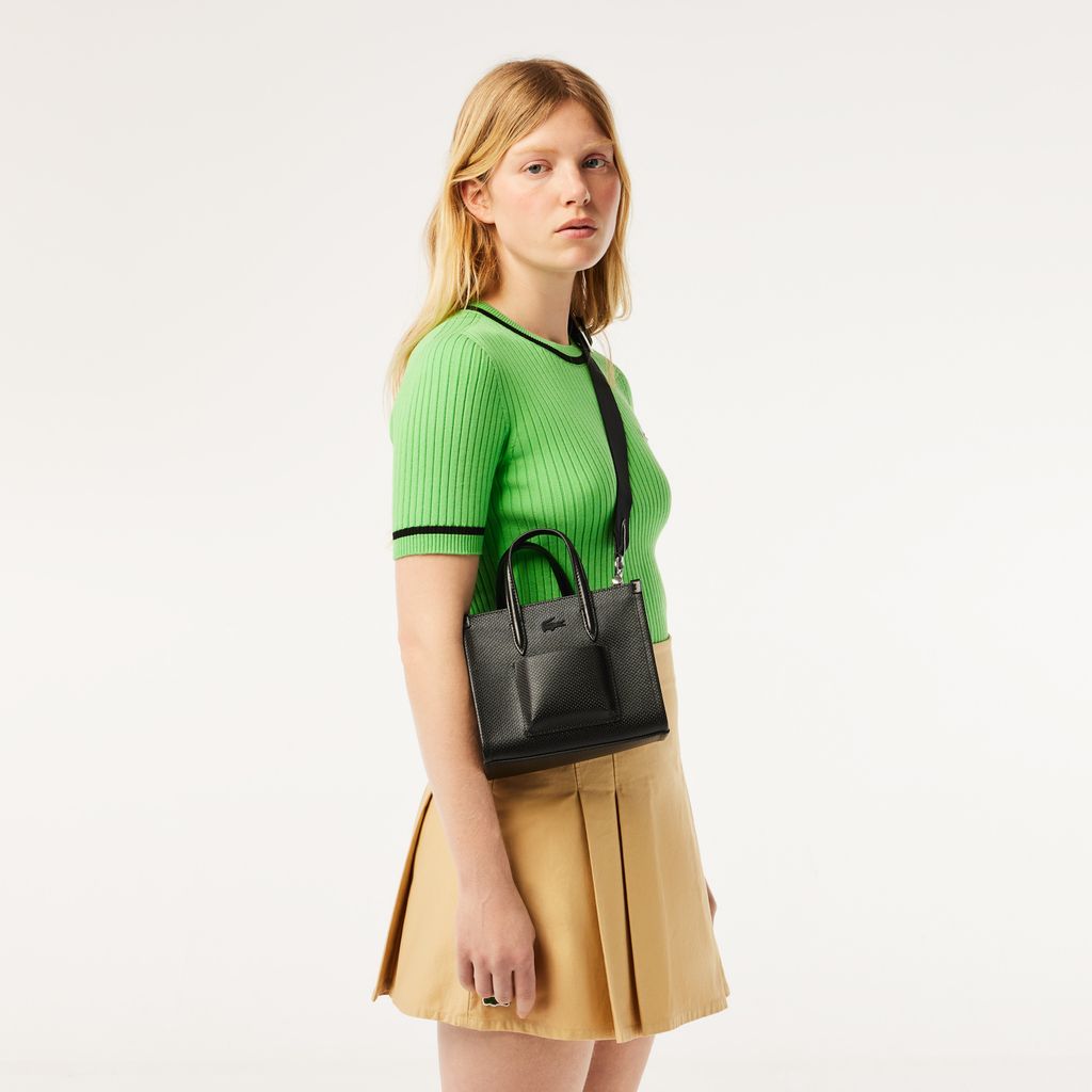 Túi Tote Lacoste Nữ Chantaco Chất Liệu Da
