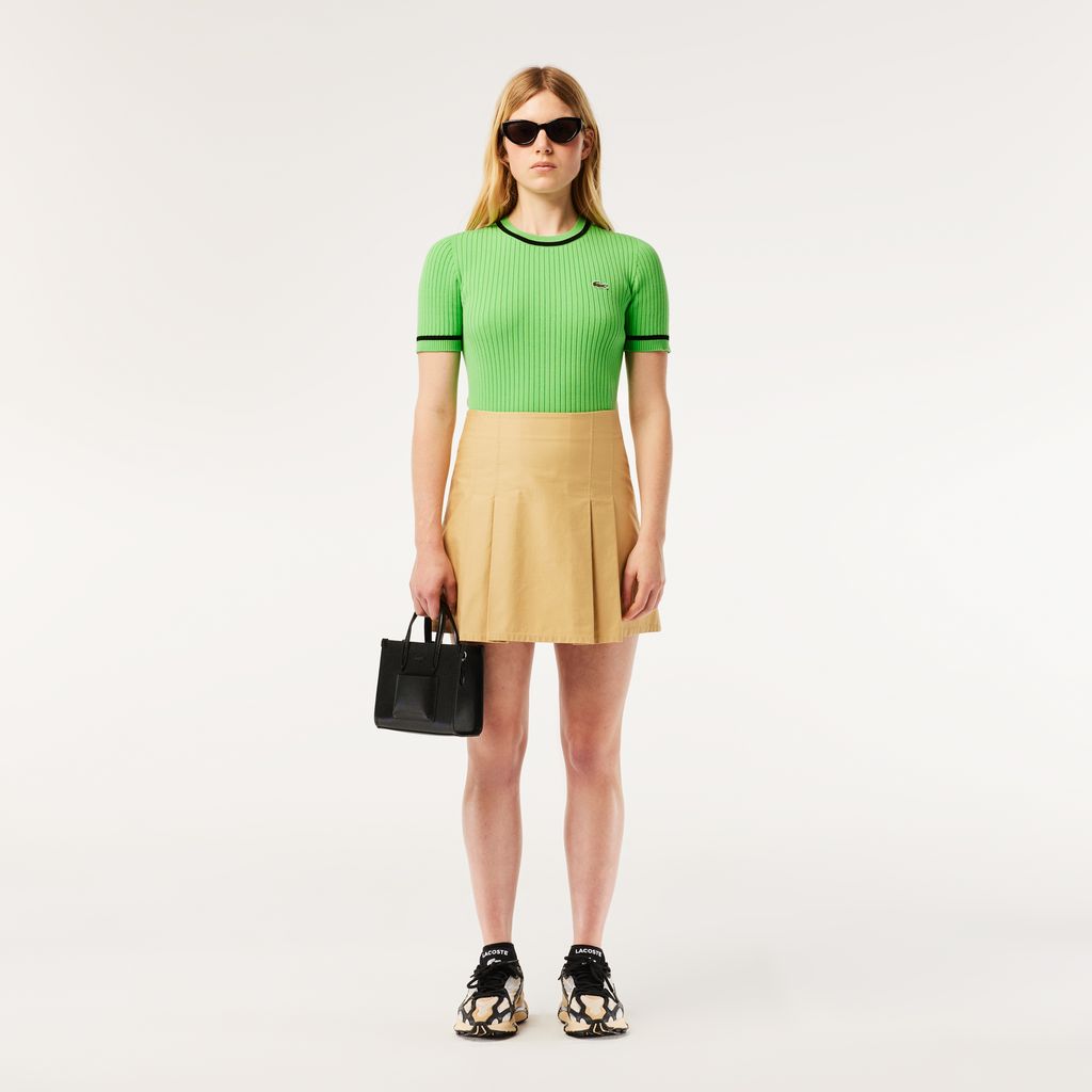 Túi Tote Lacoste Nữ Chantaco Chất Liệu Da