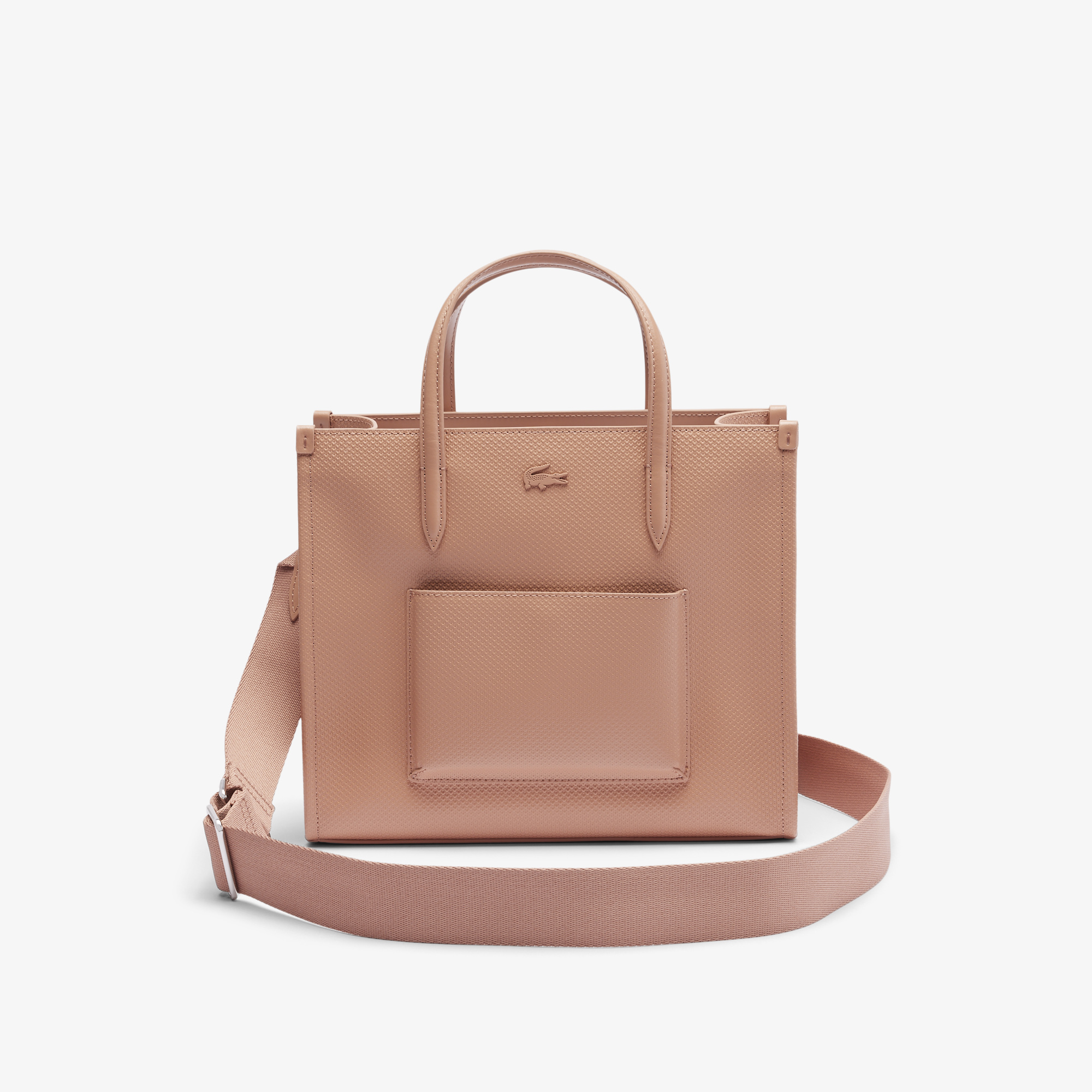 Túi Xách Lacoste Nữ Chantaco Cỡ Nhỏ Chất Liệu Da