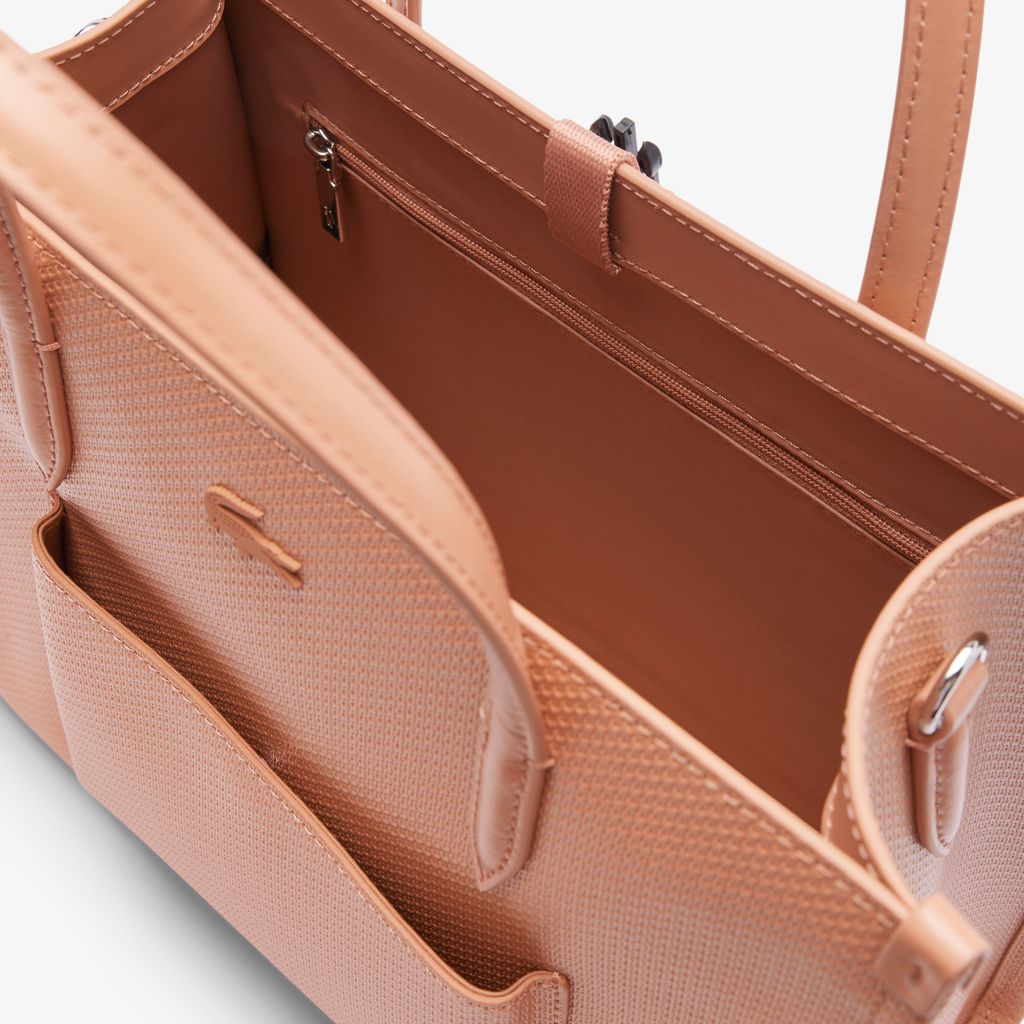 Túi Xách Lacoste Nữ Chantaco Cỡ Nhỏ Chất Liệu Da