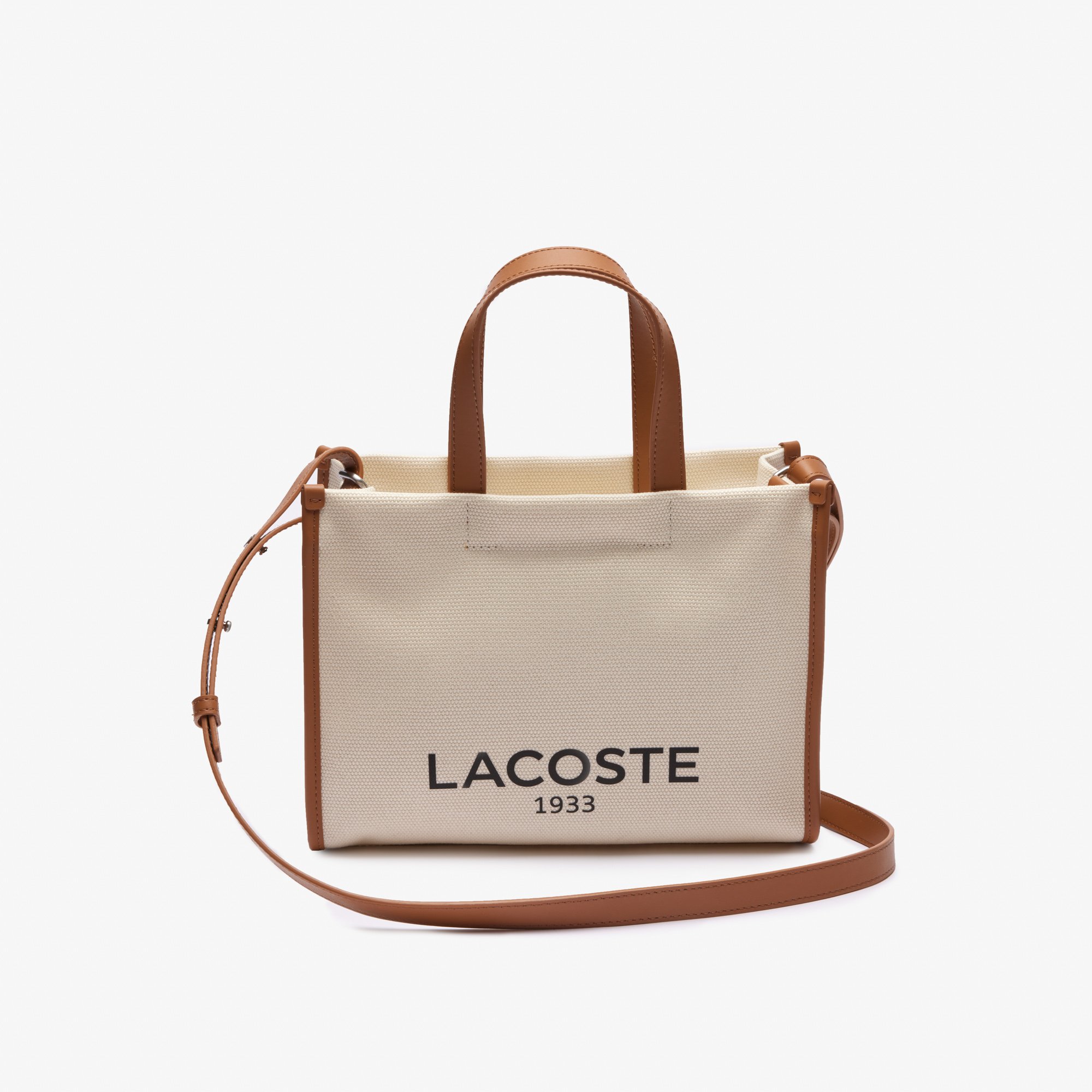 Túi Xách Lacoste Nữ Heritage Cỡ Nhỏ Chất Liệu Canvas