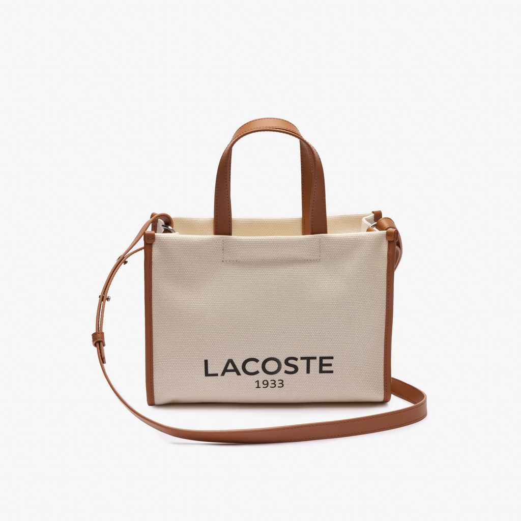 Túi Xách Lacoste Nữ Heritage Cỡ Nhỏ Chất Liệu Canvas