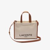 Túi Xách Lacoste Nữ Heritage Cỡ Nhỏ Chất Liệu Canvas