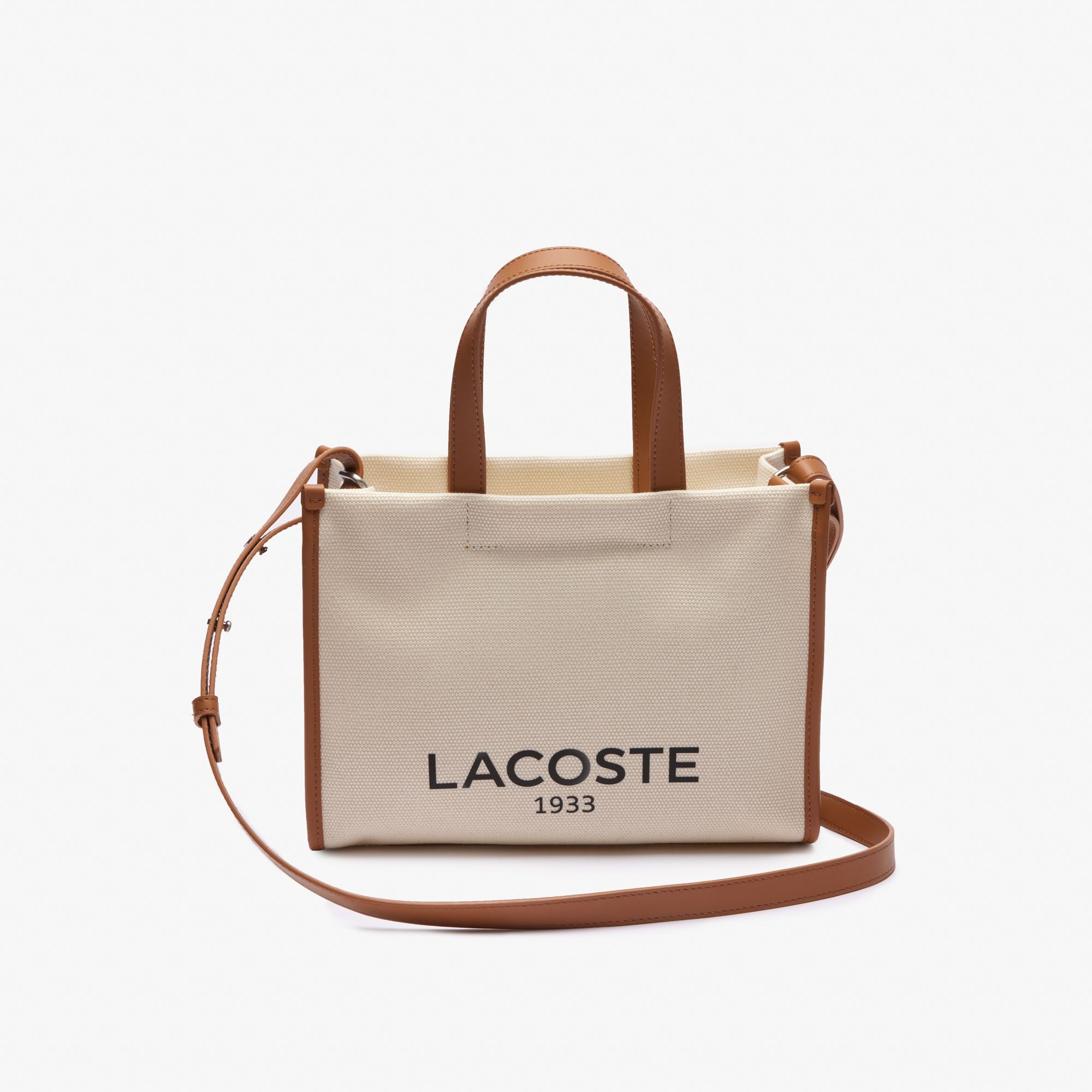 Túi Xách Lacoste Nữ Heritage Cỡ Nhỏ Chất Liệu Canvas