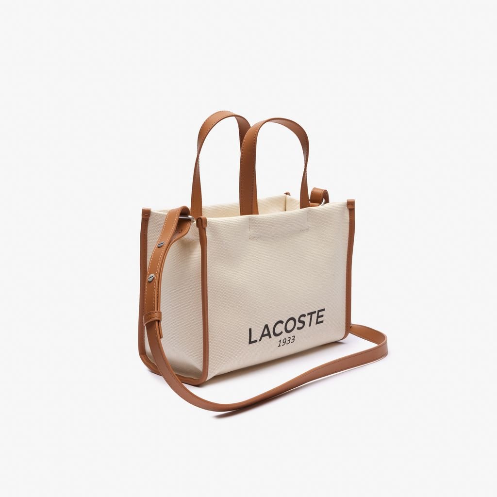 Túi Xách Lacoste Nữ Heritage Cỡ Nhỏ Chất Liệu Canvas