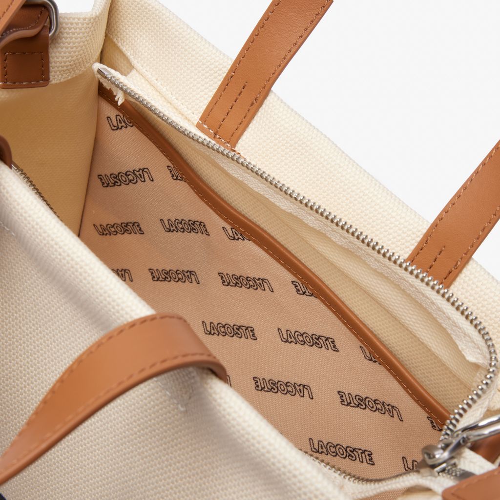 Túi Xách Lacoste Nữ Heritage Cỡ Nhỏ Chất Liệu Canvas