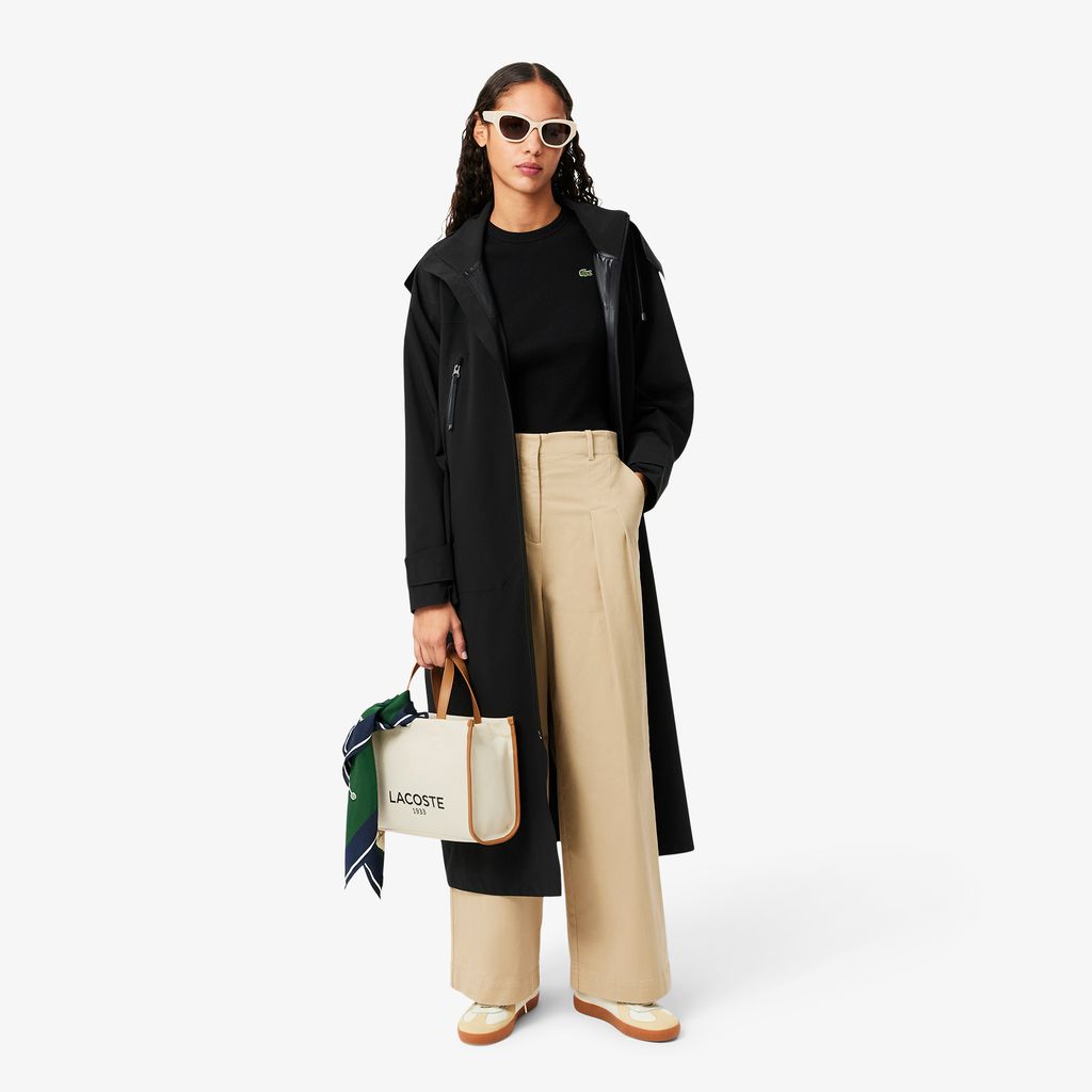 Túi Xách Lacoste Nữ Heritage Cỡ Nhỏ Chất Liệu Canvas