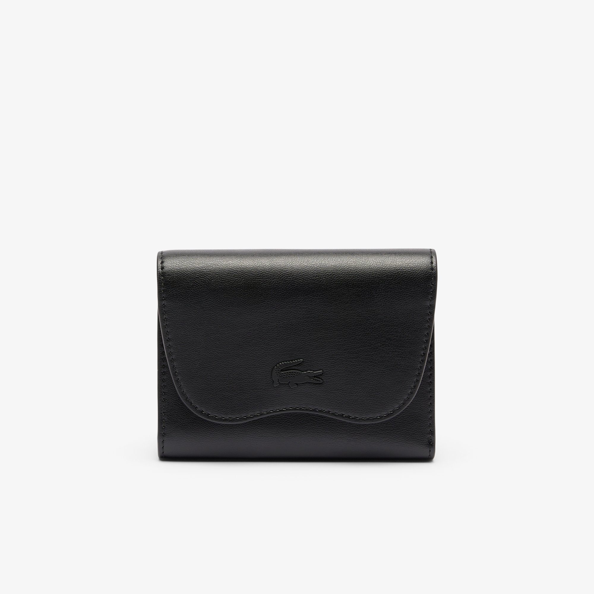 Ví Lacoste Nữ Lora Có Khóa Kéo Chất Liệu Da