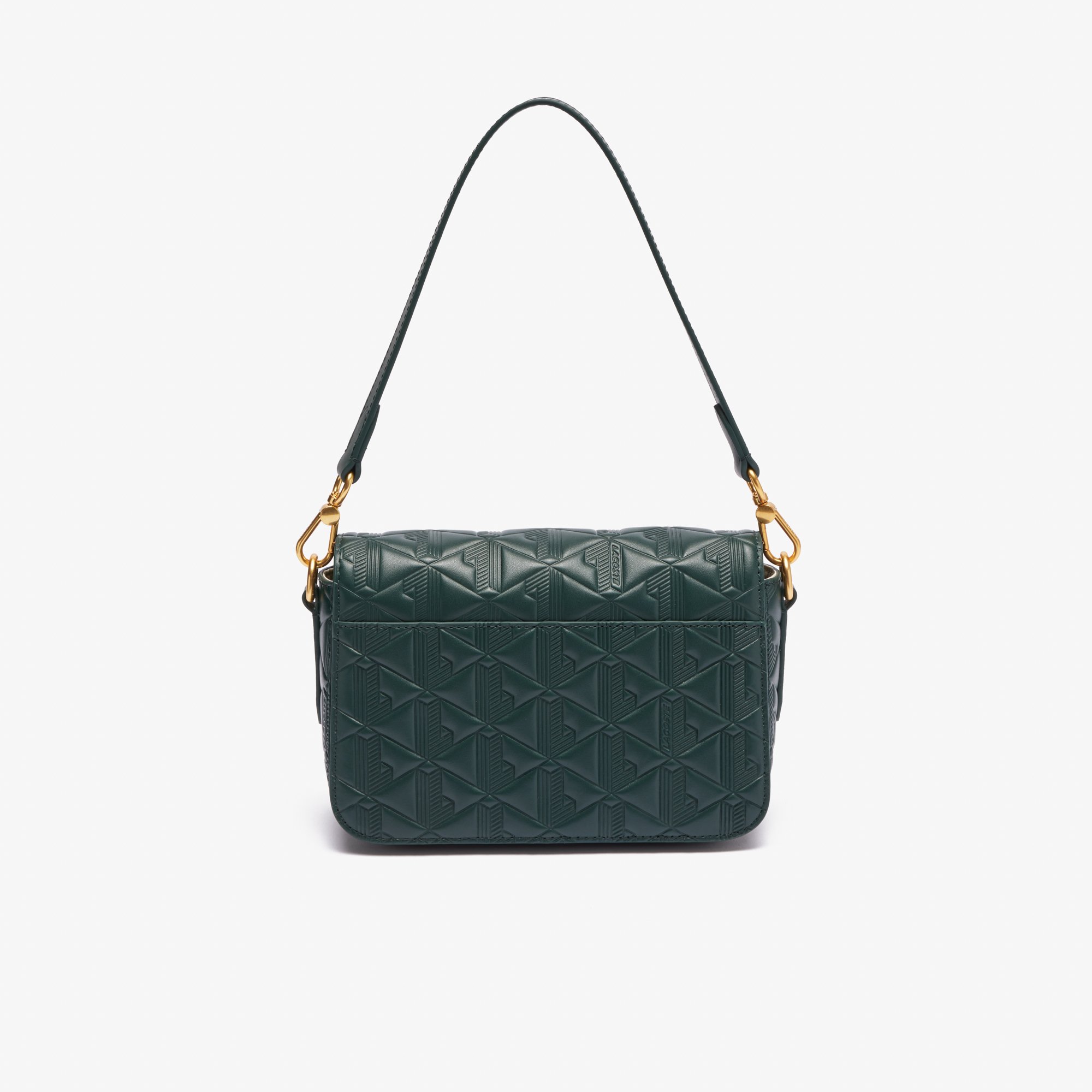 Túi Đeo Vai Lacoste Nữ Maheki Dập Nổi Chất Liệu Da