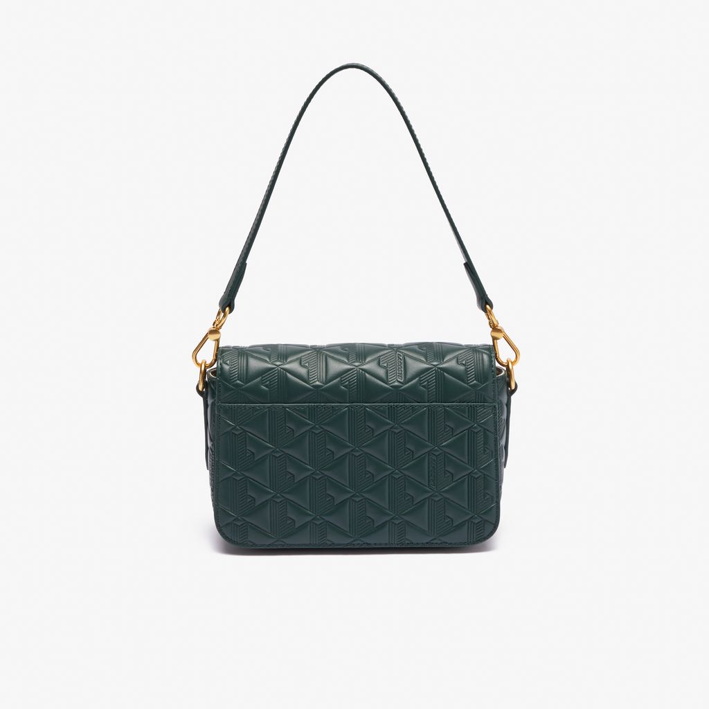 Túi Đeo Vai Lacoste Nữ Maheki Dập Nổi Chất Liệu Da