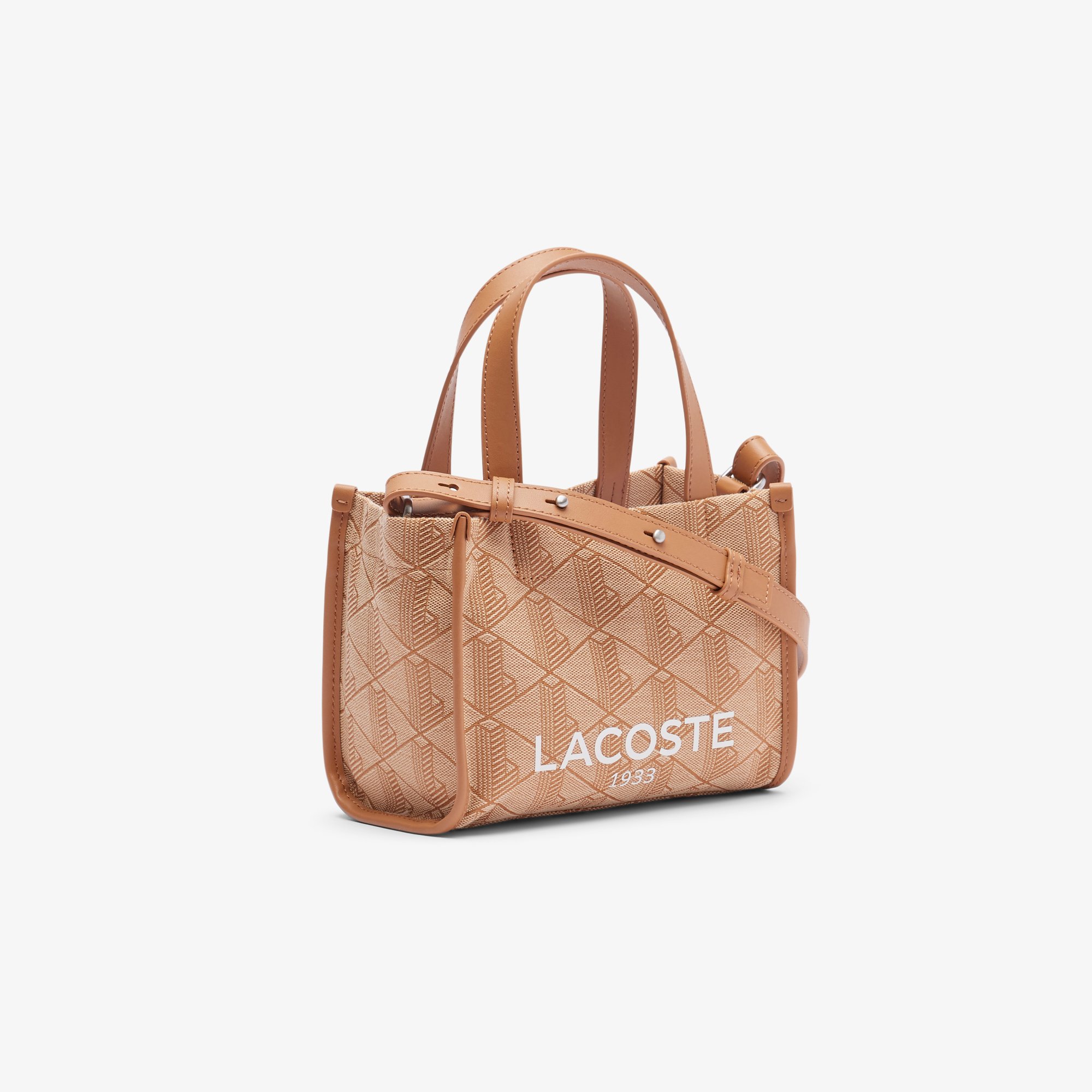 Túi Tote Lacoste Nữ Heritage Jacquard Mini