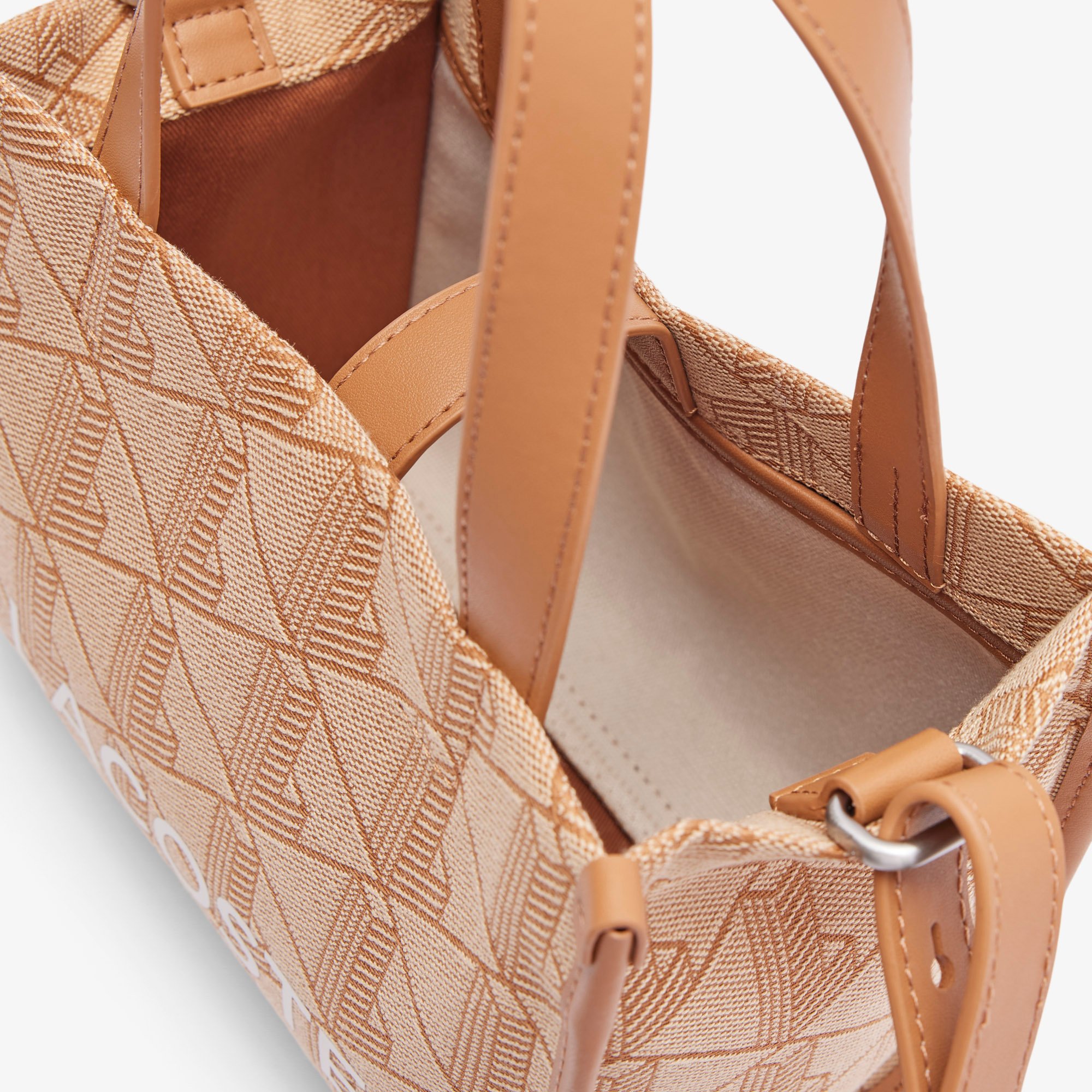 Túi Tote Lacoste Nữ Heritage Jacquard Mini