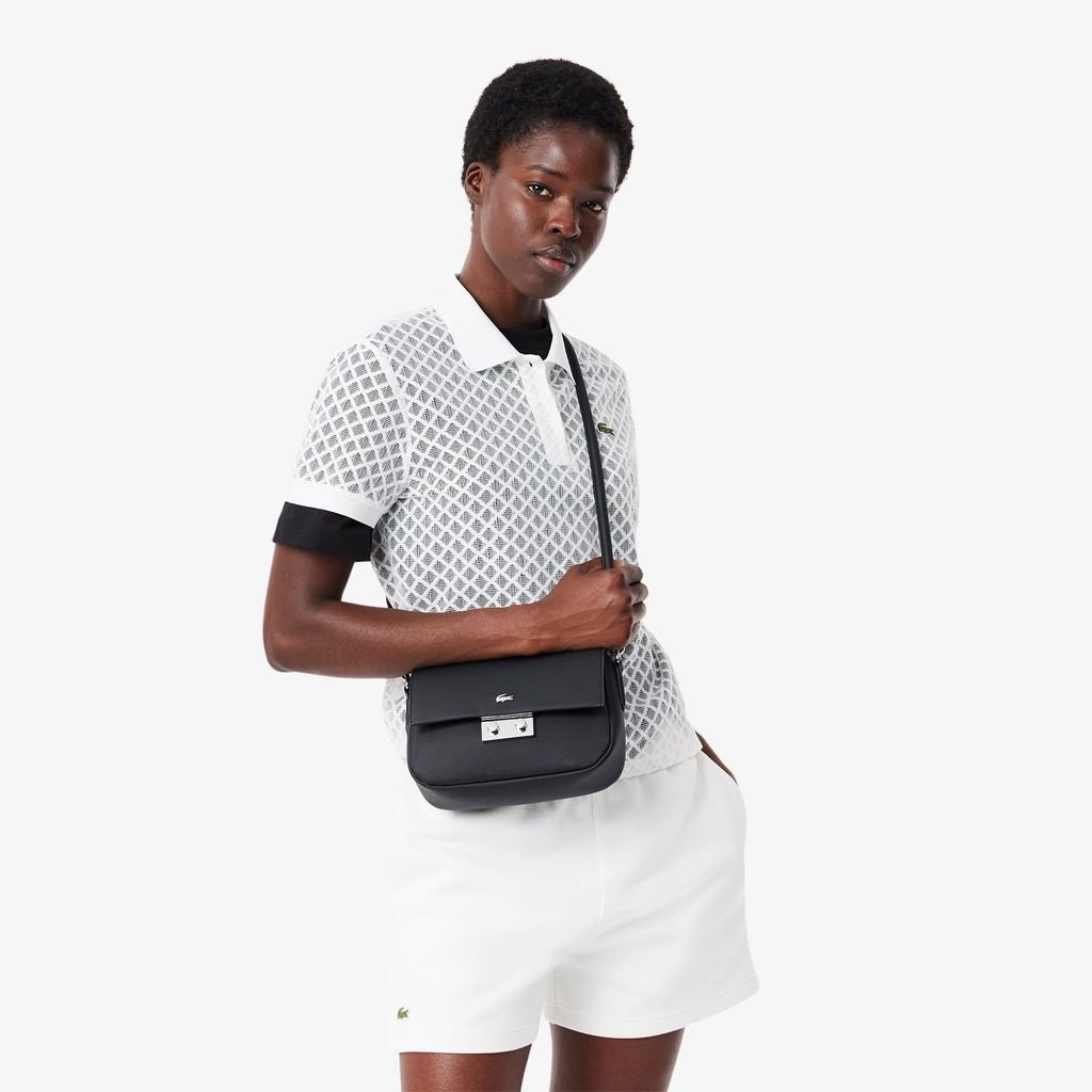 Túi Đeo Chéo Lacoste Nữ Daily City Có Nắp Đóng