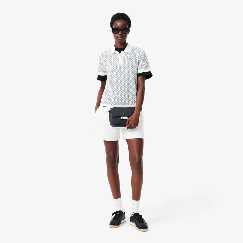 Túi Đeo Chéo Lacoste Nữ Daily City Có Nắp Đóng