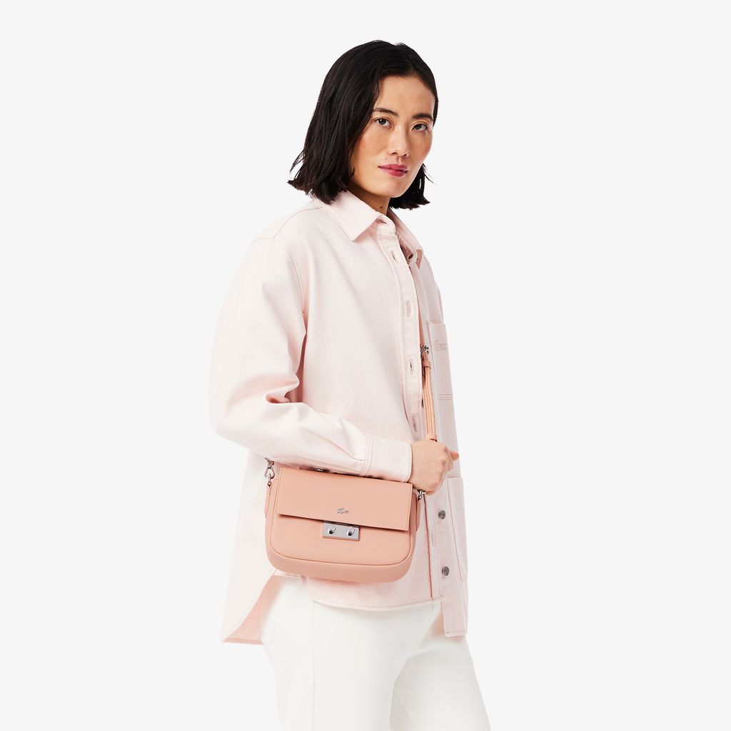 Túi Đeo Chéo Lacoste Nữ Daily City Có Nắp Đóng