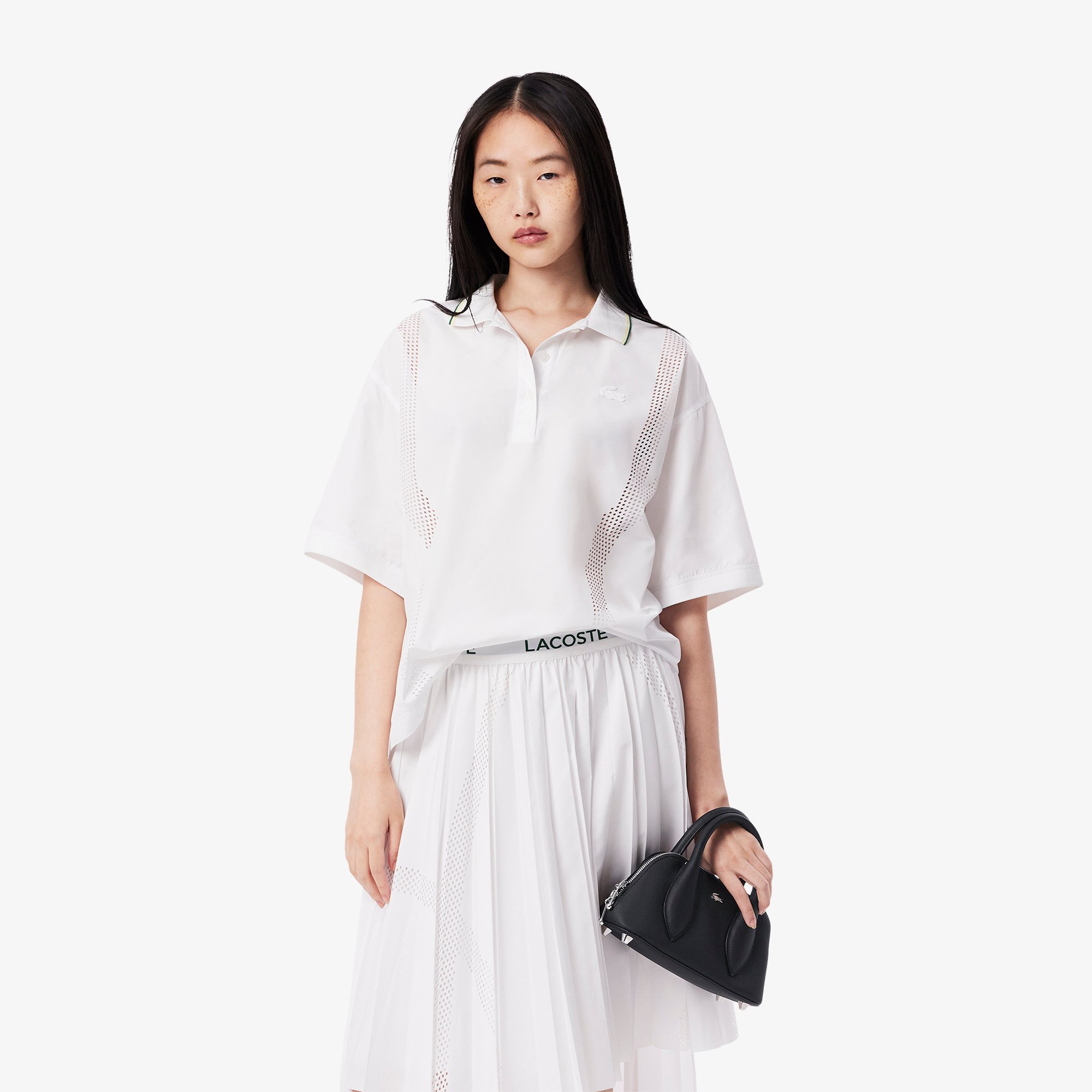 Túi Đeo Chéo Lacoste Nữ Daily City Mini Bugatti