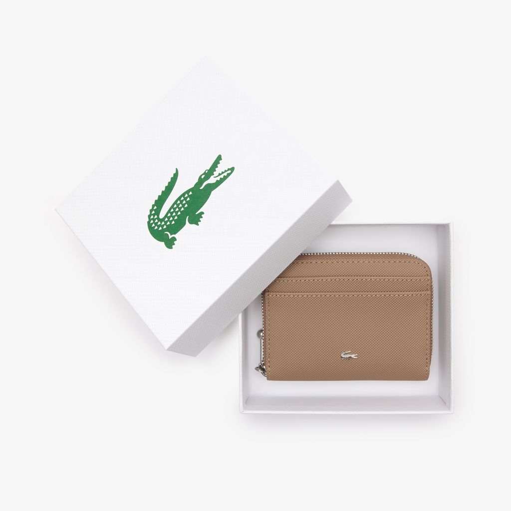 Ví Lacoste Nữ Daily City Có Khóa Kéo Cỡ Nhỏ
