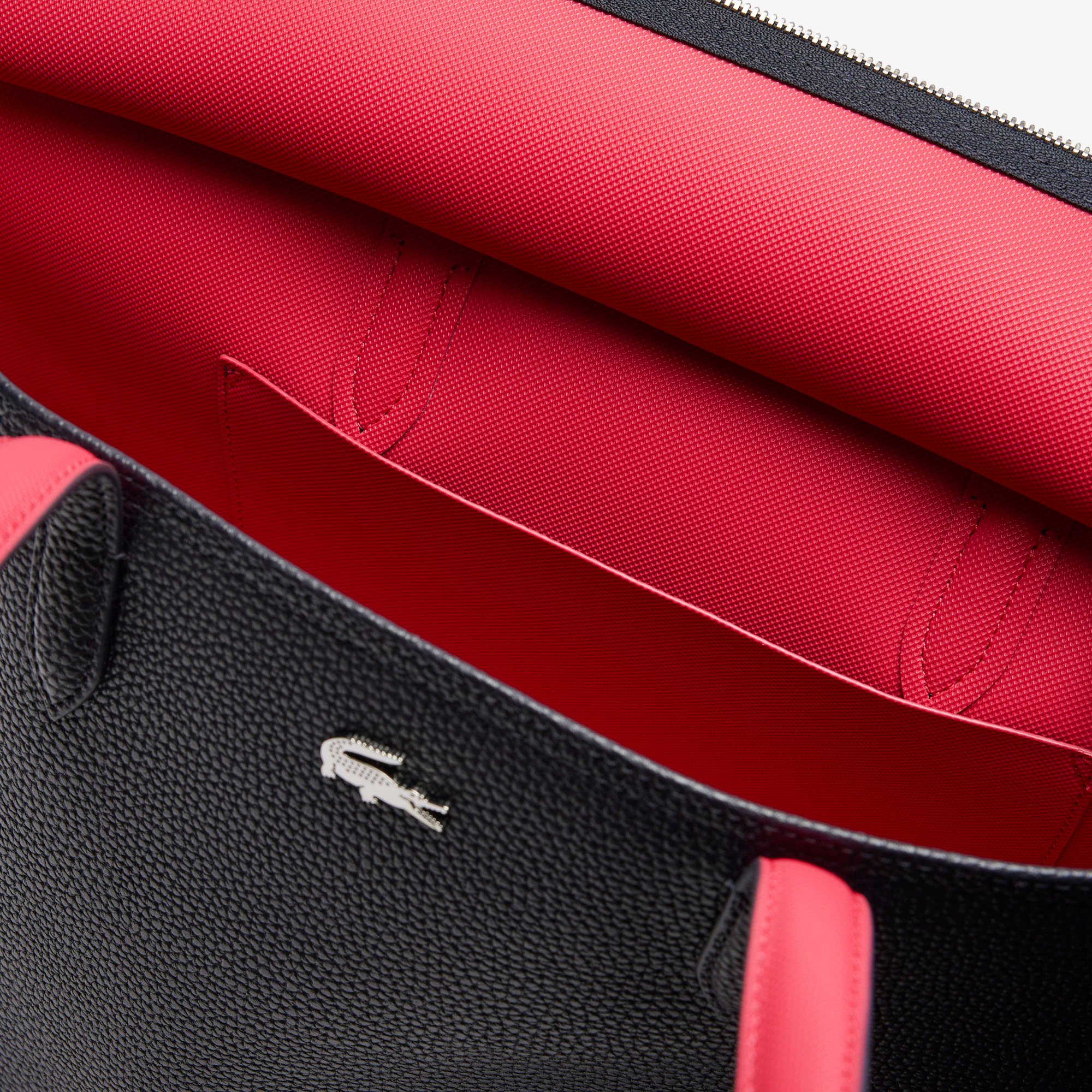 Túi Tote Lacoste Nữ Anna Có Khóa Kéo
