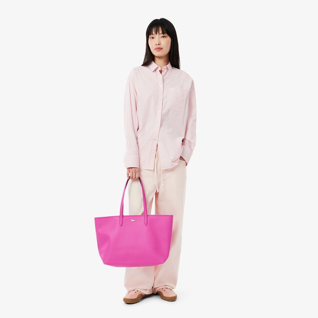 Túi Tote Lacoste Nữ Anna Có Khóa Kéo