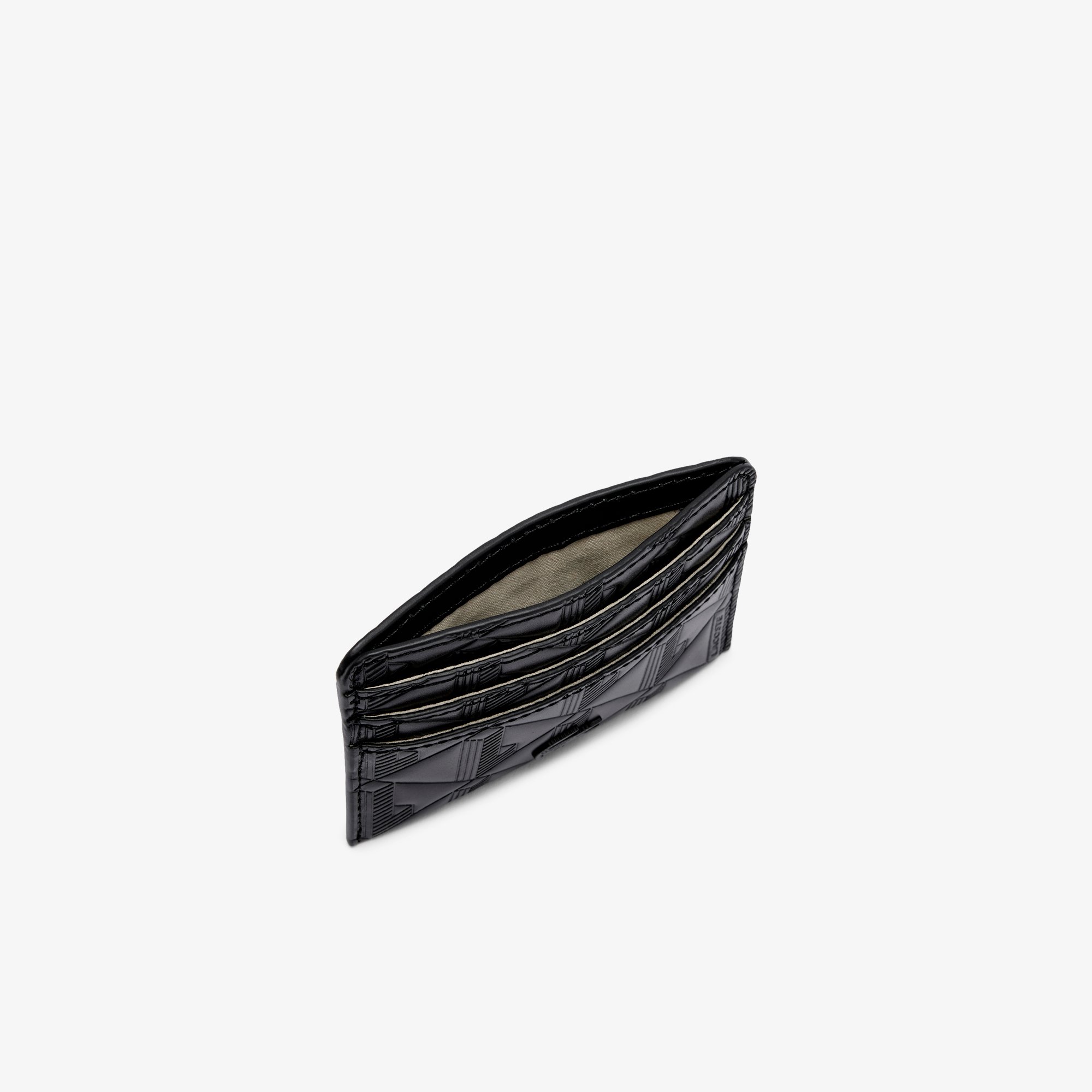 Ví Đựng Thẻ Lacoste Nữ Maheki Chất Liệu Da Dập Nổi