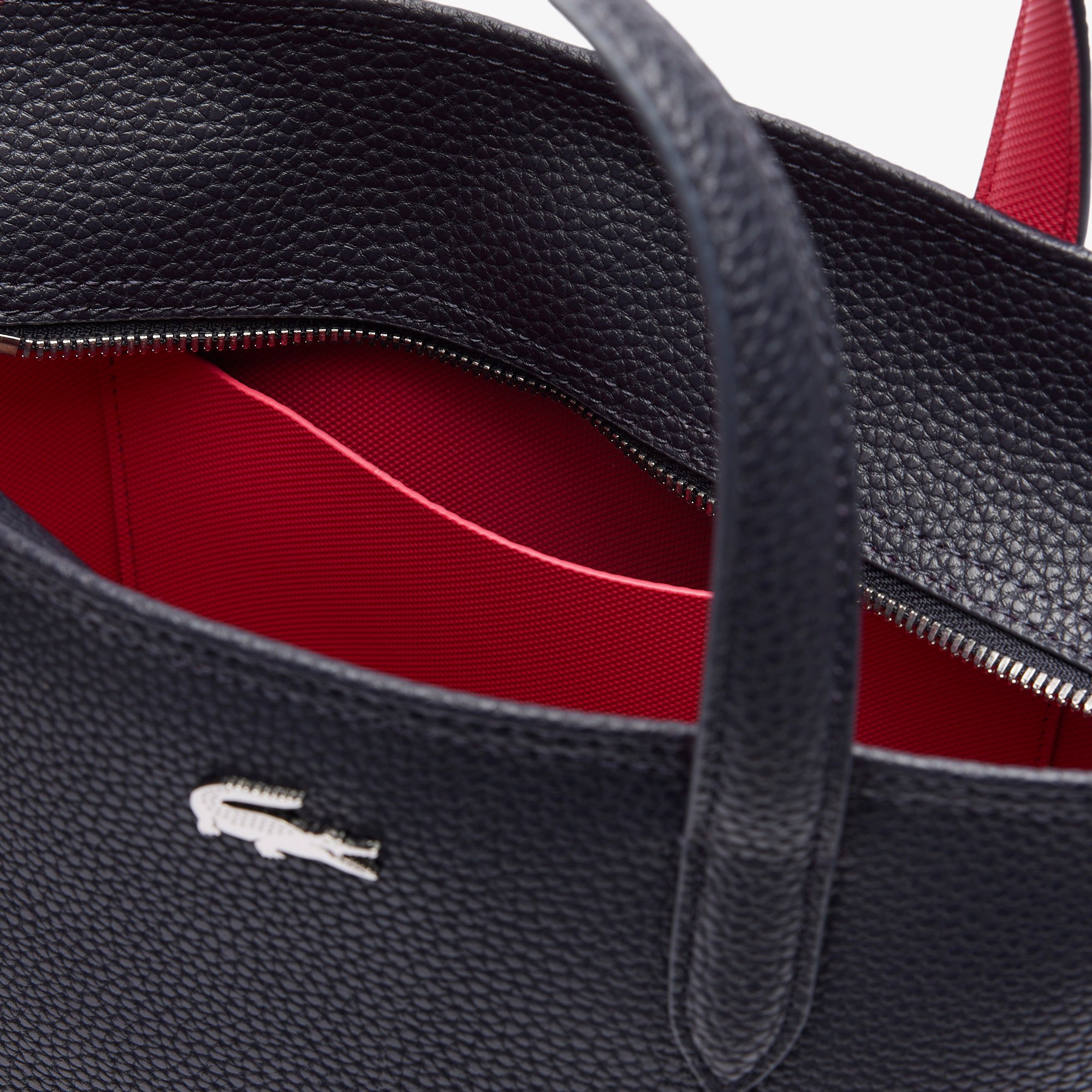 Tote Túi Tote Lacoste Nữ Anna Đảo Chiều Phom Đứng