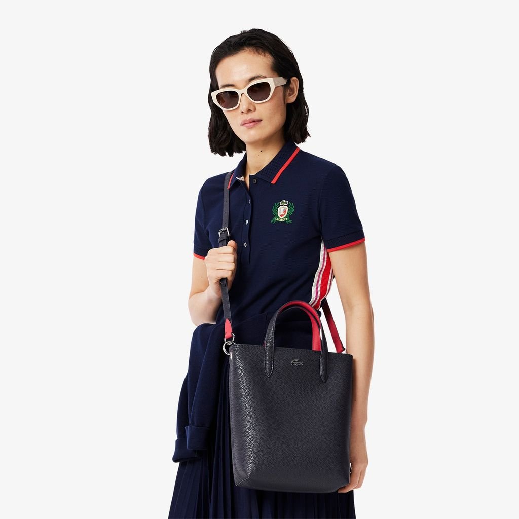 Tote Túi Tote Lacoste Nữ Anna Đảo Chiều Phom Đứng