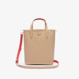 Tote Túi Tote Lacoste Nữ Anna Đảo Chiều Phom Đứng