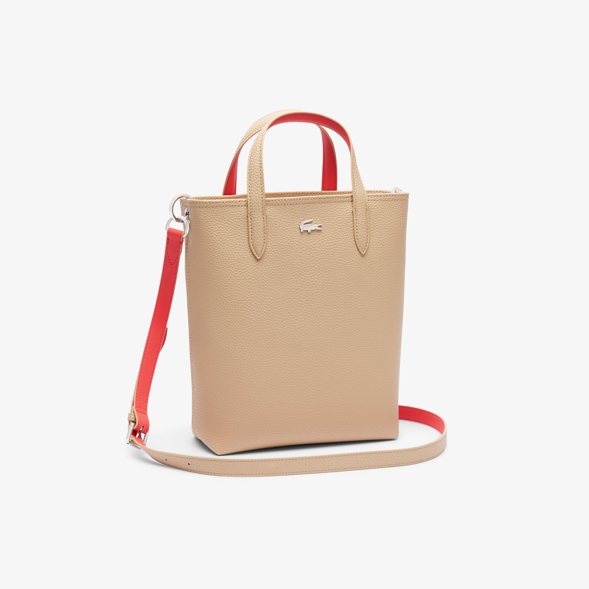Tote Túi Tote Lacoste Nữ Anna Đảo Chiều Phom Đứng