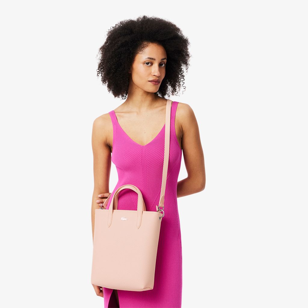 Tote Túi Tote Lacoste Nữ Anna Đảo Chiều Phom Đứng