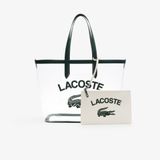 Túi Tote Lacoste Nữ Anna Chất Liệu Hạt Trong Suốt Cỡ Lớn