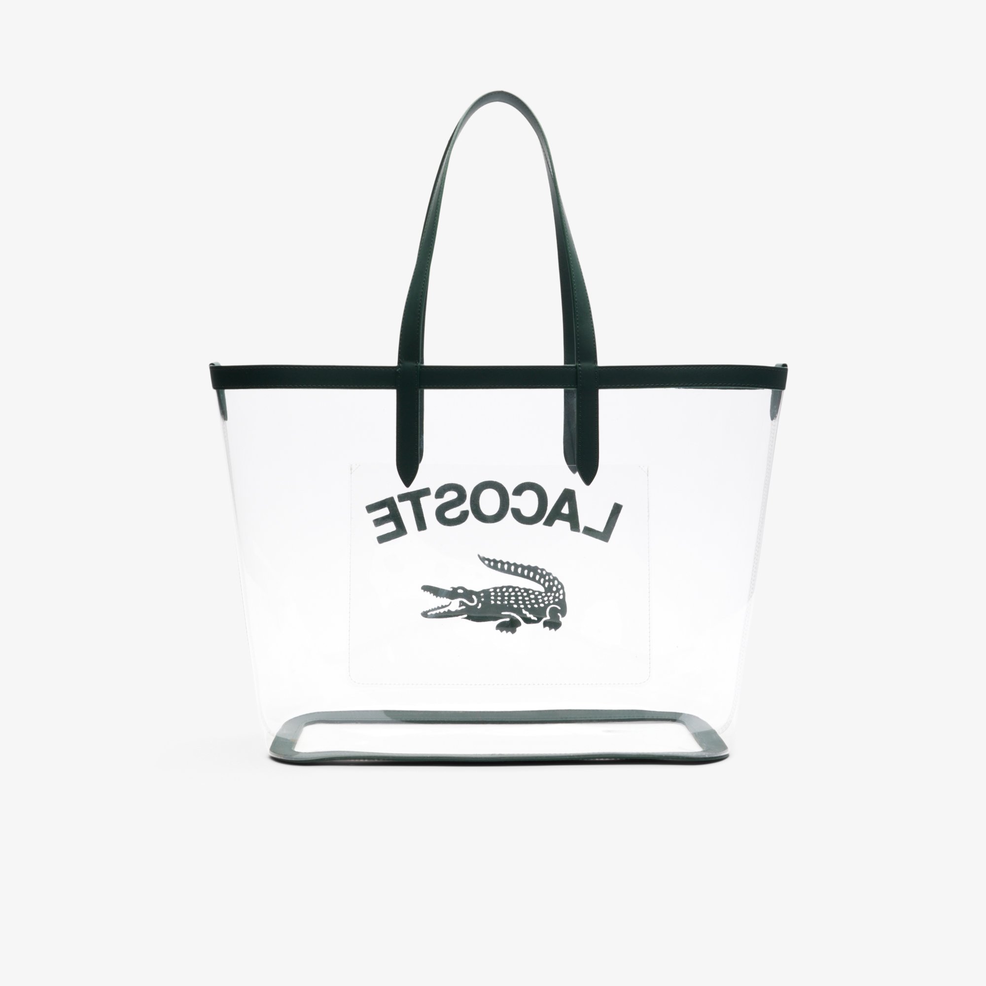 Túi Tote Lacoste Nữ Anna Chất Liệu Hạt Trong Suốt Cỡ Lớn