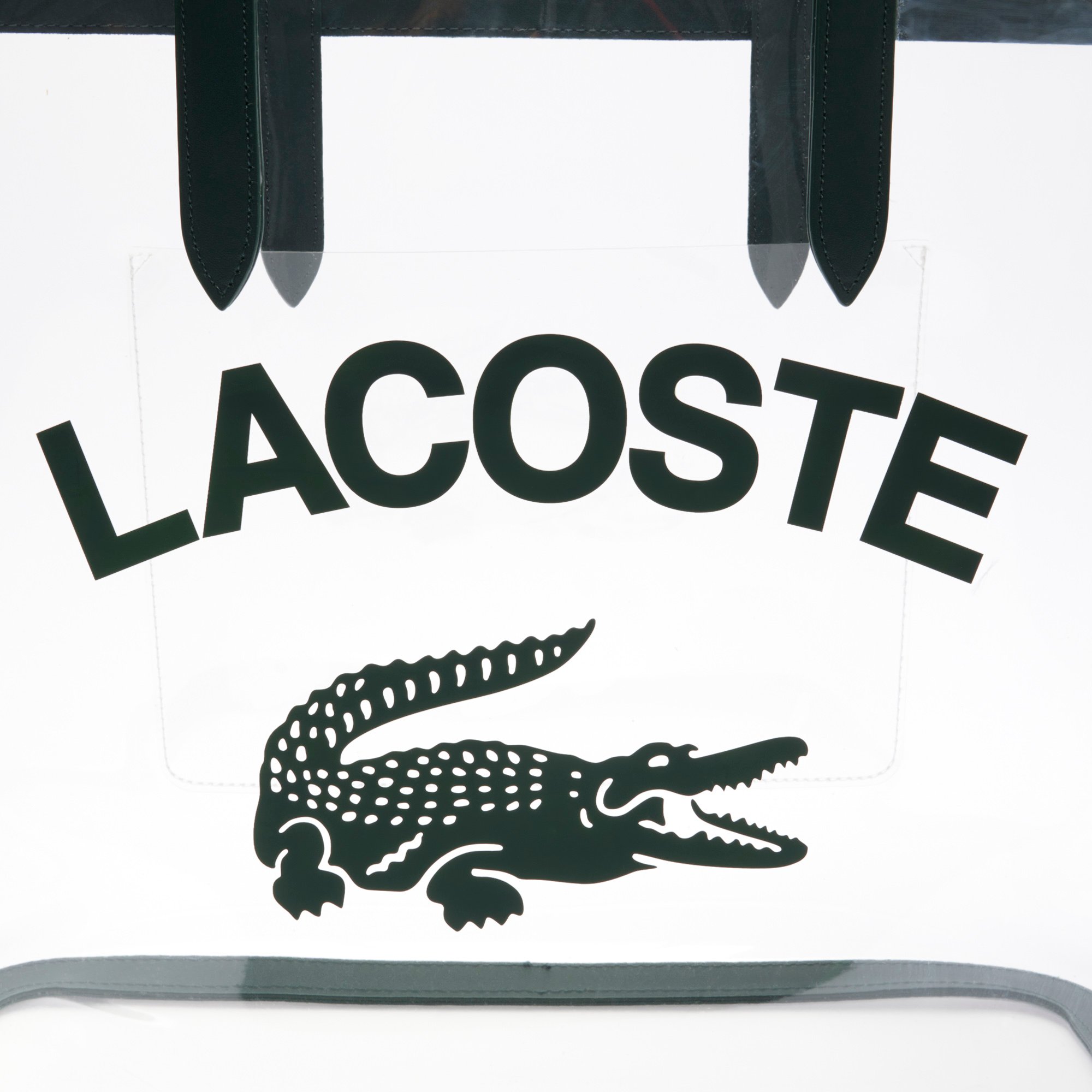 Túi Tote Lacoste Nữ Anna Chất Liệu Hạt Trong Suốt Cỡ Lớn