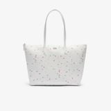 Túi Tote Lacoste Nữ L.12.12 Concept Họa Tiết In Cỡ Lớn