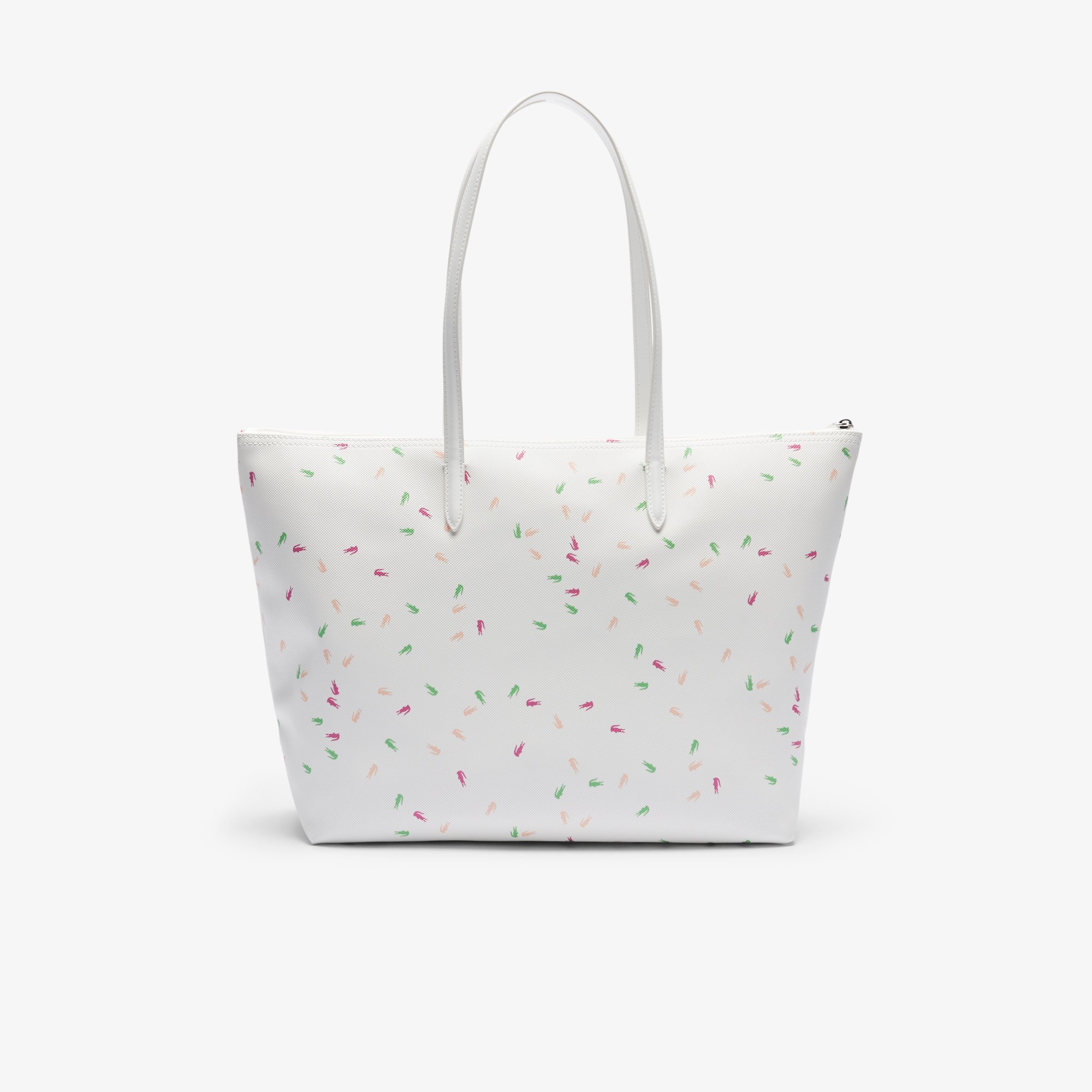 Túi Tote Lacoste Nữ L.12.12 Concept Họa Tiết In Cỡ Lớn