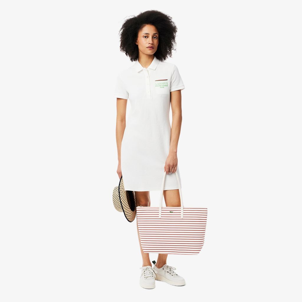 Túi Tote Lacoste Nữ Phiên Bản Roland-Garros Cỡ Lớn