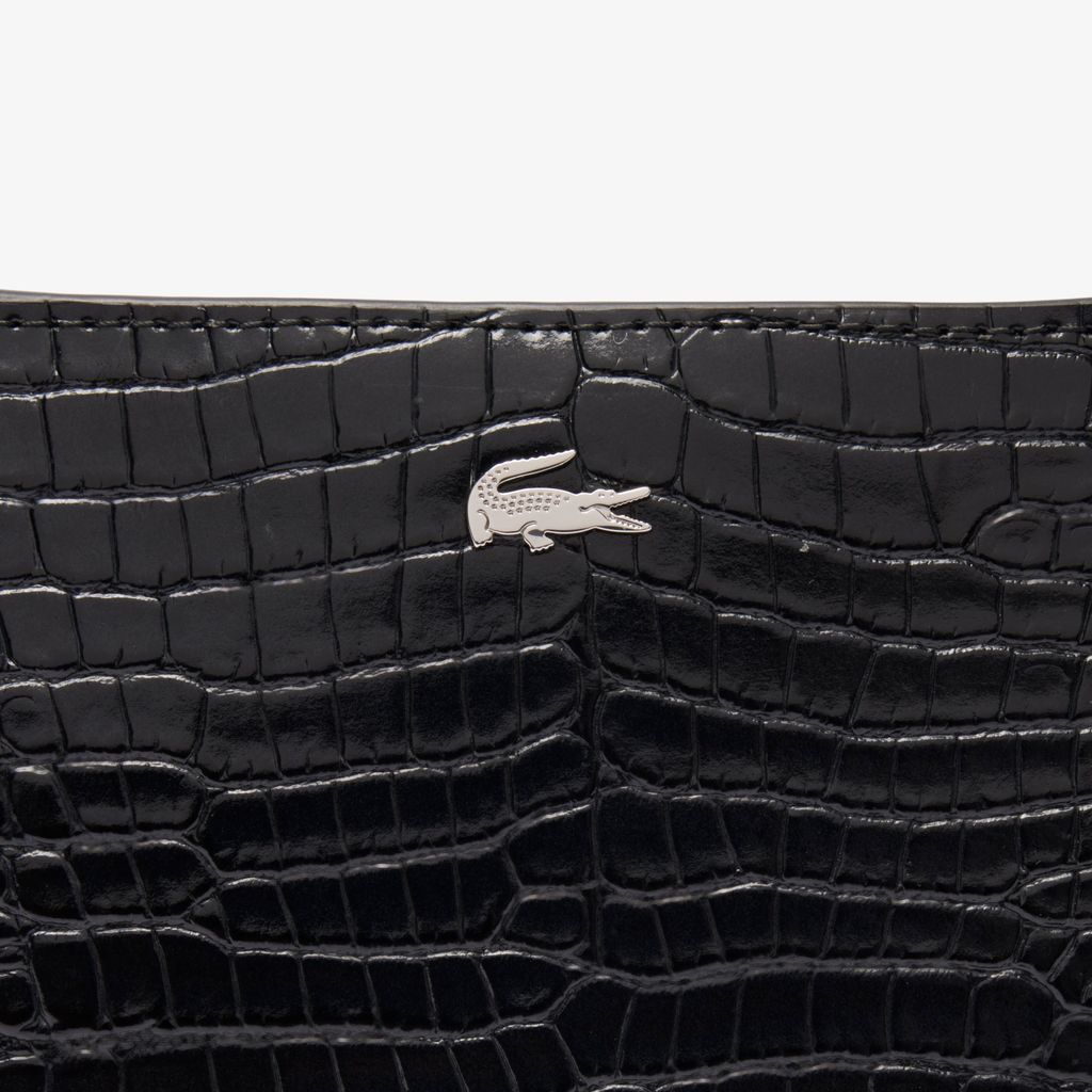 Túi Nửa Vầng Trăng Lacoste Nữ Chantaco Chất Liệu Da Dập Nổi Cỡ Nhỏ