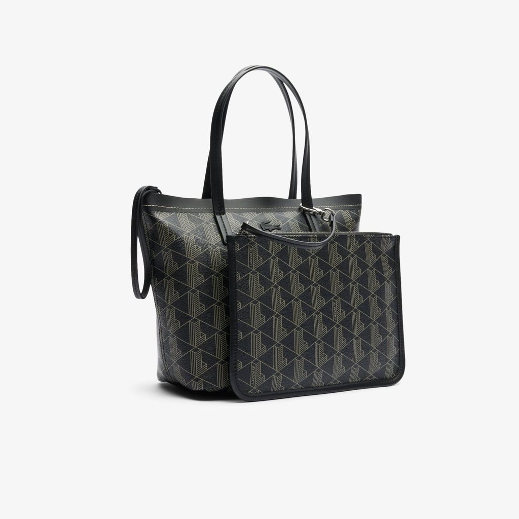 Túi Tote Kèm Túi Nhỏ Lacoste Nữ Zely Chất Liệu Da Hạt Cỡ Nhỏ