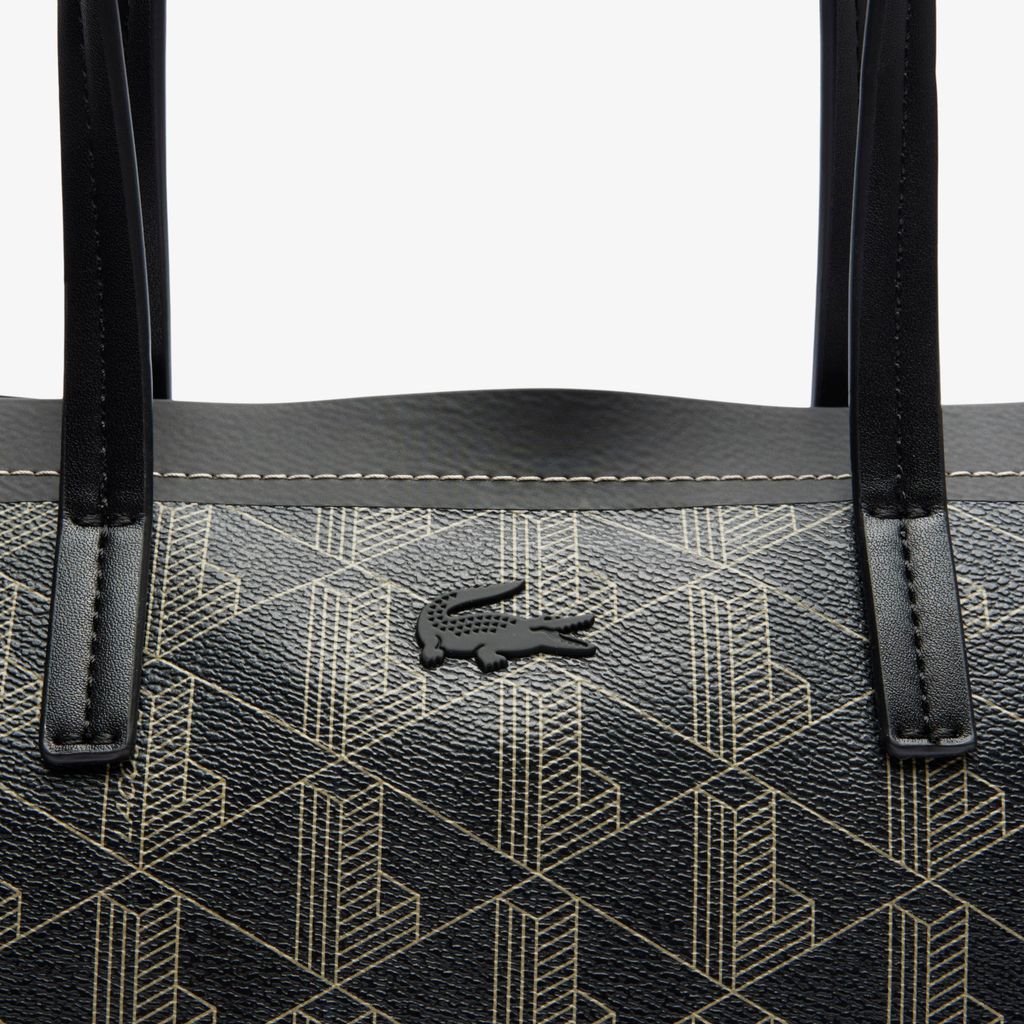 Túi Tote Kèm Túi Nhỏ Lacoste Nữ Zely Chất Liệu Da Hạt Cỡ Nhỏ