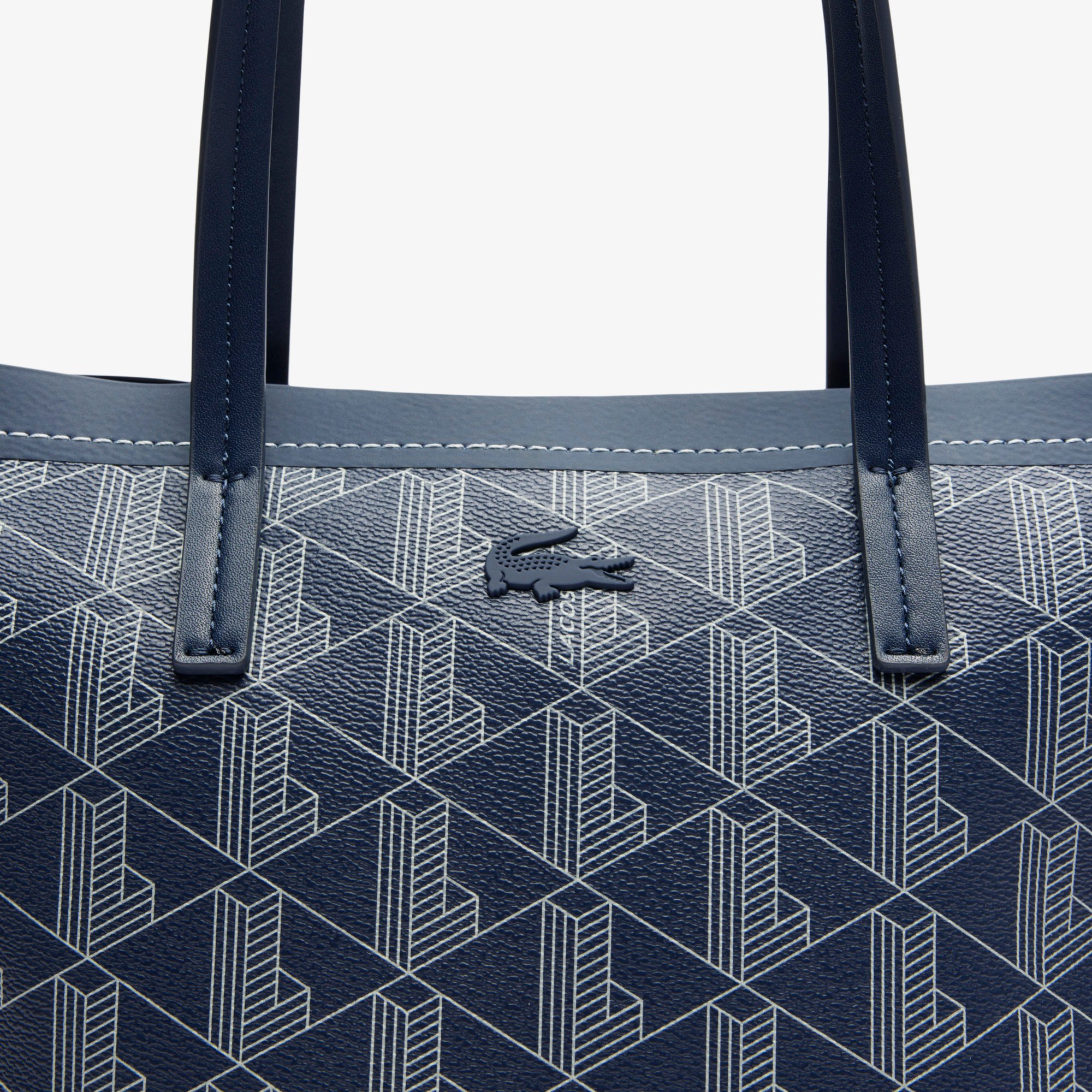 Túi Tote Kèm Túi Nhỏ Lacoste Nữ Zely Chất Liệu Da Hạt Cỡ Nhỏ