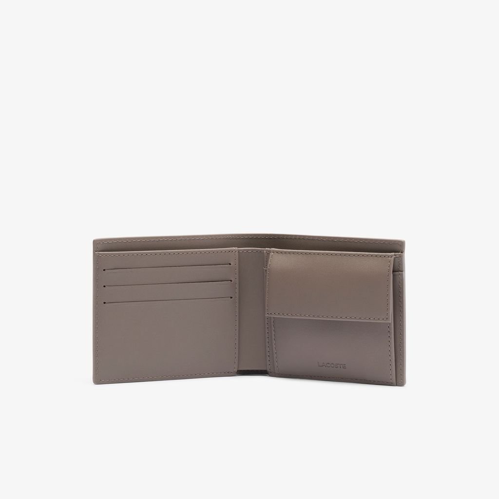 Ví Lacoste Nam FG Cỡ Vừa Chất Liệu Da