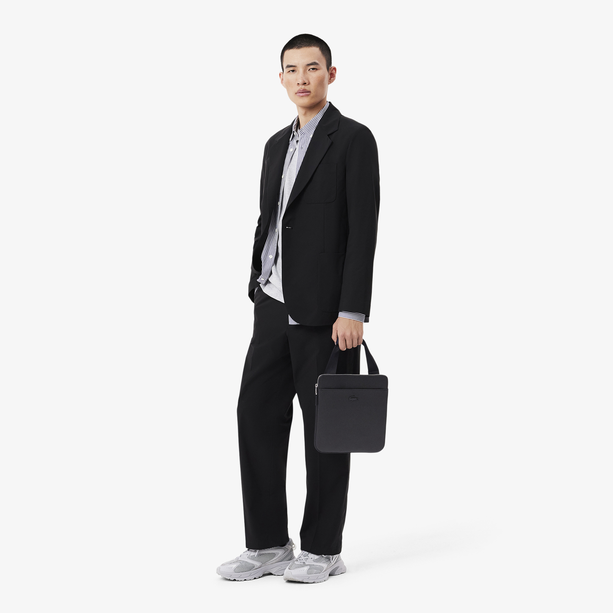Túi Xách Lacoste Nam Chantaco Chất Liệu Da