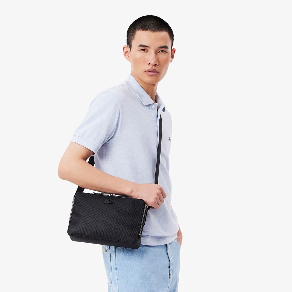Túi Xách Lacoste Unisex Chantaco Chất Liệu Da