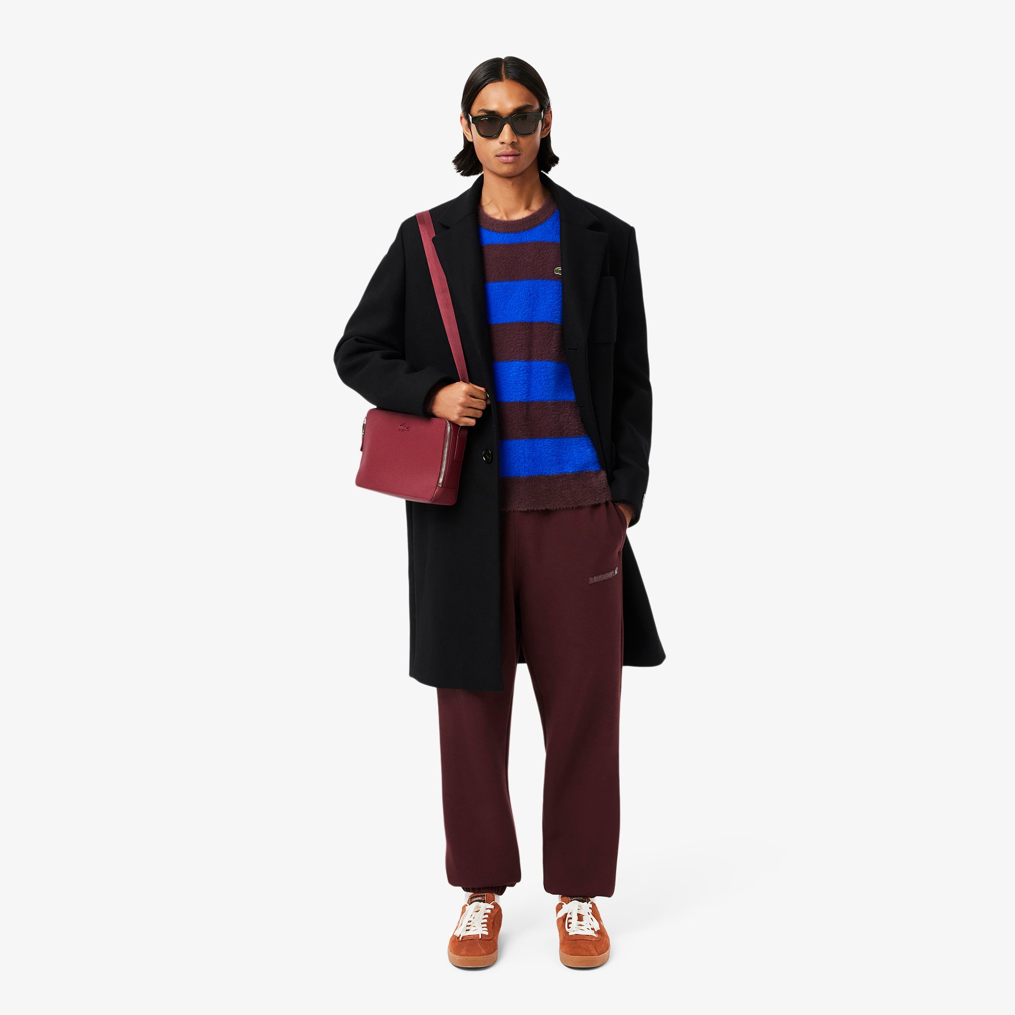 Túi Xách Lacoste Unisex Chantaco Chất Liệu Da
