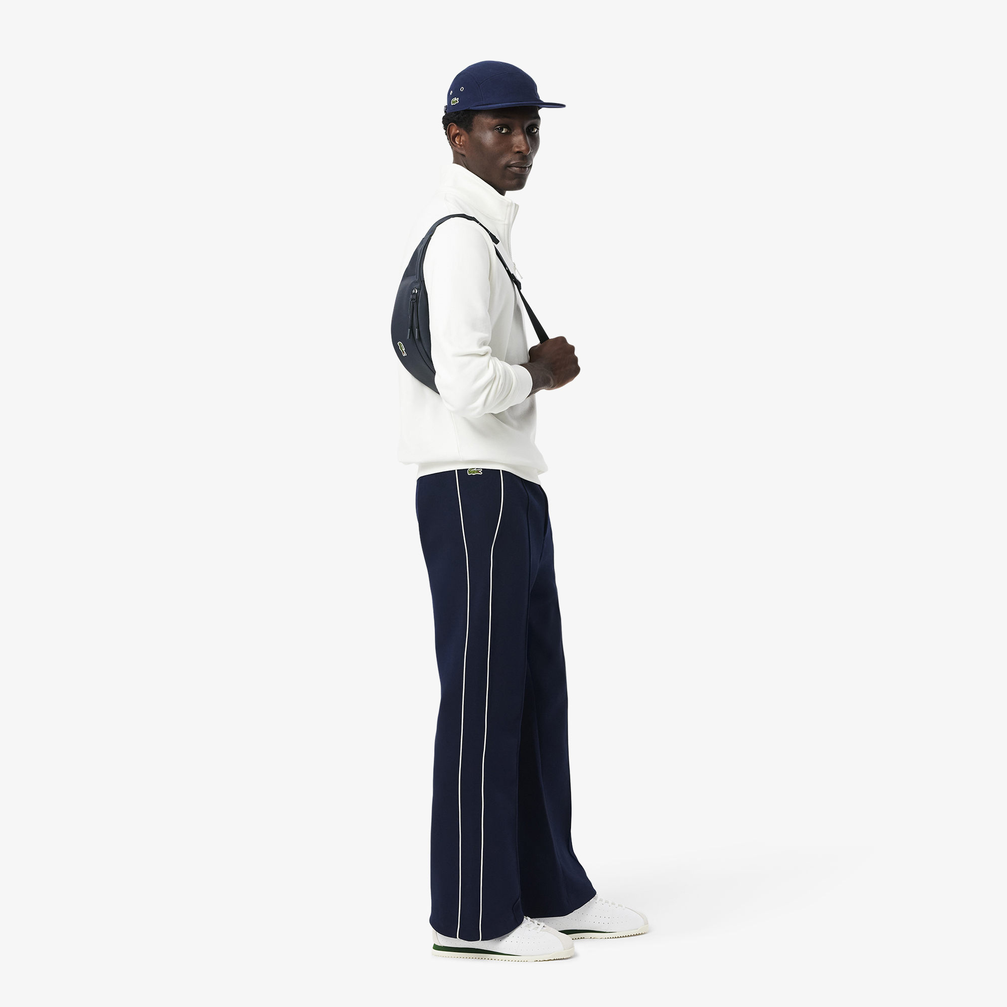 Túi Xách Lacoste Unisex LCST Có Khoá Kéo