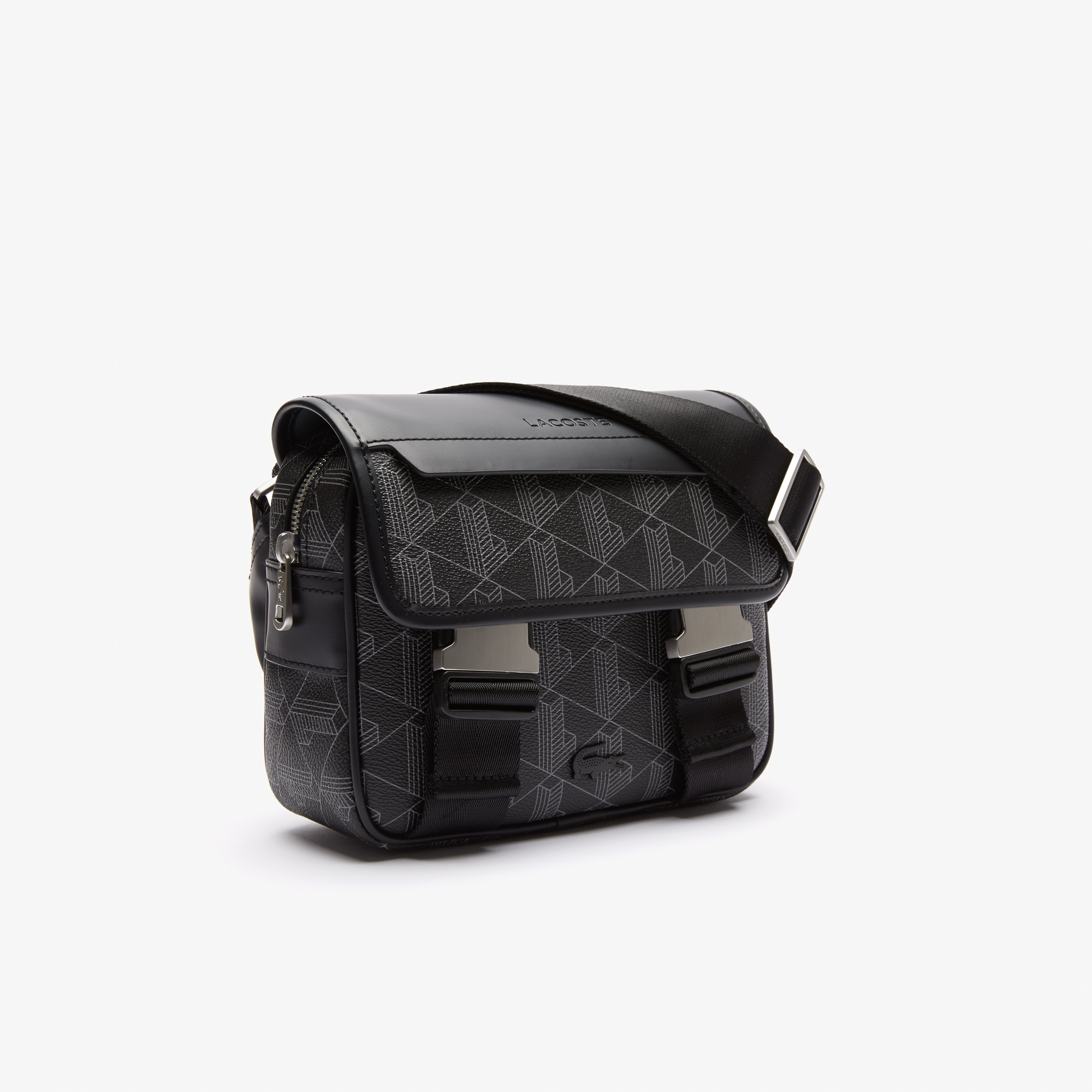 Túi Đeo Chéo Lacoste Nam The Blend Có Khoá Cài